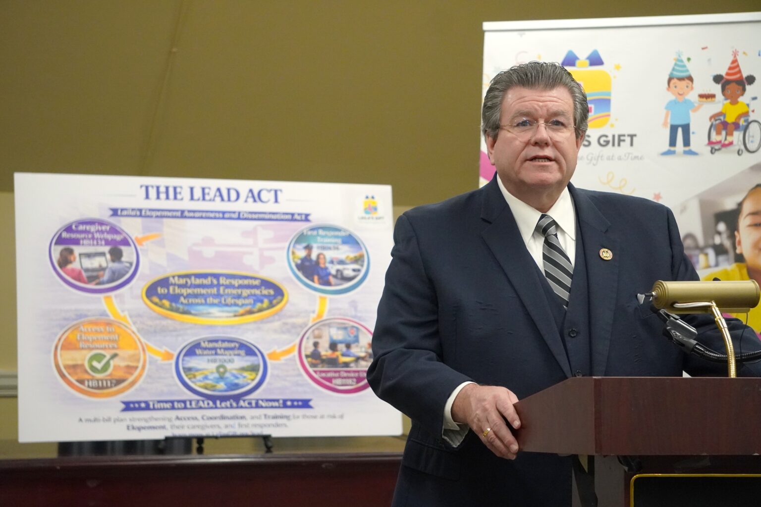 Senator Mike McKay announcing the LEAD Act in 2026